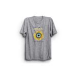 The Fame Hey Hey Rise Up Sunflower Rock Metal Müzik Grubu Gri Kadın T-shirt