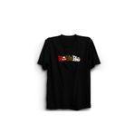 The Fame Ho Ho Ho Deer Noel Christmas Yeni Yıl Yılbaşı Siyah Kadın T-shirt
