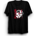 The Fame Iblis Keser, Demon Slayer, Tanjiro Kamado Nezuko Anime Tişört - XL - Siyah