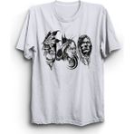 The Fame Indian Kızılderili Tasarım Beyaz Kadın T-shirt