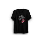 The Fame Its Only Rock N Roll Rolling Rock Metal Siyah Kadın T-shirt