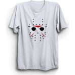 The Fame Jason Mask 13th Friday 13. Cuma Korku Beyaz Erkek T-shirt