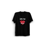 The Fame Jet Lag Siyah %100 Pamuk Unisex T-shirt
