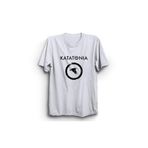 The Fame Karga Temalı Logo Rock Band Beyaz Unisex T-shirt