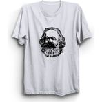 The Fame Karl Marx Beyaz Kadın T-shirt