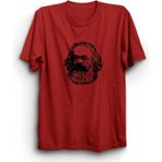 The Fame Karl Marx Kırmızı Kadın T-shirt