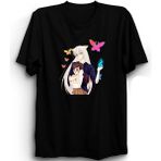 The Fame Kiss Kamisama Hajimemashita Manga Anime Siyah Kadın T-shirt