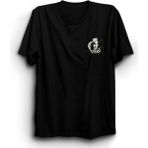 The Fame Kova Burcu Aquarius Astroloji Siyah Kadın T-shirt