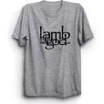 The Fame Lamb Of God, Logo, Rock Metal Grup Tişörtü - Gri - 8 - 9 Yaş