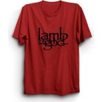 The Fame Lamb Of God, Logo, Rock Metal Grup Tişörtü - Kırmızı - XL