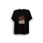 The Fame Link Red Dart Park Rock Metal Siyah %100 Pamuk Kadın T-shirt