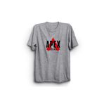 The Fame Logo Game Oyun Gri Kadın T-shirt
