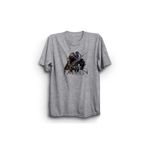 The Fame Lords Gri Kadın T-shirt