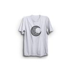 The Fame Mandala Ay Moon Beyaz Kadın T-shirt