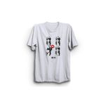 The Fame Melanie Kiss Beyaz Unisex T-shirt