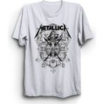 The Fame Metallica, Death Magnetic, Rock, Metal Tişört - 2XL - Beyaz