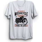 The Fame Motorcycle Motorsiklet Motorbike Ride To Live Beyaz Kadın T-shirt
