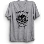 The Fame Motörhead, Classical Logo, Rock Metal Grup Tişörtü - Gri