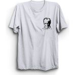 The Fame Mustafa Kemal Atatürk, Imzalı Portre Logo, Beyaz Baskılı, Pamuk Tişört - 12 - 13 Yaş
