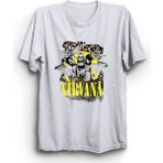 The Fame Nirvana, Leopard, Rock Metal Grup Tişörtü - S - Beyaz
