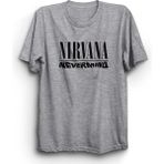 The Fame Nirvana, Nevermind, Black Design, Rock Metal Müzik Grubu Tişörtü - 8 - 9 Yaş - Gri