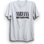 The Fame Nirvana, Nevermind, Black Design, Rock Metal Müzik Grubu Tişörtü - Beyaz