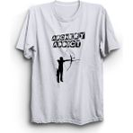 The Fame Okçuluk Archery Ok Yay Beyaz Kadın T-shirt