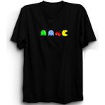 The Fame Pacman, Retro Games, Vintage, Game, Oyun Tişörtü - 3XL - Siyah