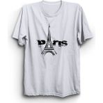 The Fame Paris Eyfel Kulesi Fransa France Eiffel Tower Beyaz Kadın T-shirt