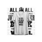 The Fame Pink Wall Rock Metal Beyaz Kadın T-shirt