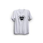 The Fame Popular South Korean Girl Music Group IT Beyaz Kadın T-shirt