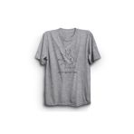 The Fame Porcupine Head Rock Metal Gri Kadın T-shirt