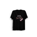 The Fame Portals Butterfly Siyah Kadın T-shirt
