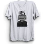 The Fame Radyo Radio Head Rock Metal Müzik Grubu Beyaz Unisex T-shirt