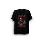 The Fame Rage Mach RATM Rock Metal Müzik Grubu Siyah Kadın T-shirt