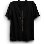 The Fame Risk Siyah Kadın T-shirt