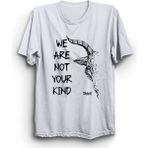 The Fame Slipknot, We Are Not Your Kind, Vrs1 Rock Metal Grup Tişörtü - Beyaz - 6 - 7 Yaş