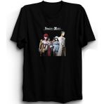 The Fame Steins Gate Manga Anime Siyah Kadın T-shirt