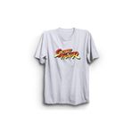 The Fame Street Fighter Fight Dövüş Oyun Game Beyaz Kadın T-shirt