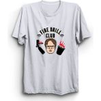 The Fame The Office Dwight Schrute Fire Drill Club Dizi Beyaz Kadın T-shirt