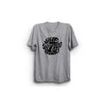 The Fame The Rolling Black Logo Rock Metal Müzik Grubu Gri Kadın T-shirt