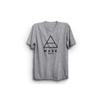 The Fame Thirty To Mars Triangle Rock Metal Gri Kadın T-shirt