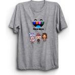 The Fame Toca Boca Game Oyun VRS03 Gri Kadın T-shirt