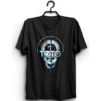 The Fame Toto Rock Metal Müzik Grubu Siyah Kadın T-shirt