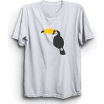 The Fame Tukan Kuşu, Şans, Bereket, Luck, Toucan, Bird Tişört - Beyaz - 6 - 7 Yaş