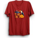 The Fame Tukan Kuşu, Toucan, Happy Thanks Giving, Verdiklerin Için Minnettarım Tişört - XL - Kırmızı