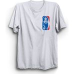 The Fame Tupac,like Nba Logo, 2pac, Hiphop, Rap Tişört - XS - Beyaz