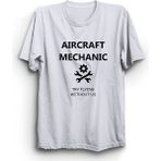 The Fame Uçak Teknisyeni Aircraft Mechanic Mühendis Beyaz Kadın T-shirt