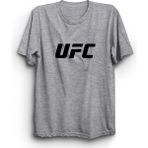 The Fame UFC Ultimate Fighting Championship Dövüş Fight Gri Kadın T-shirt