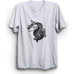 The Fame Unicorn Tek Boynuzlu At Luck Beyaz Kadın T-shirt